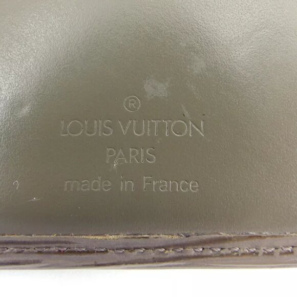 LOUIS VUITTON Bi -fold Wallet Epigay Gray Epiler Authentic USED T20403 - Picture 4 of 10